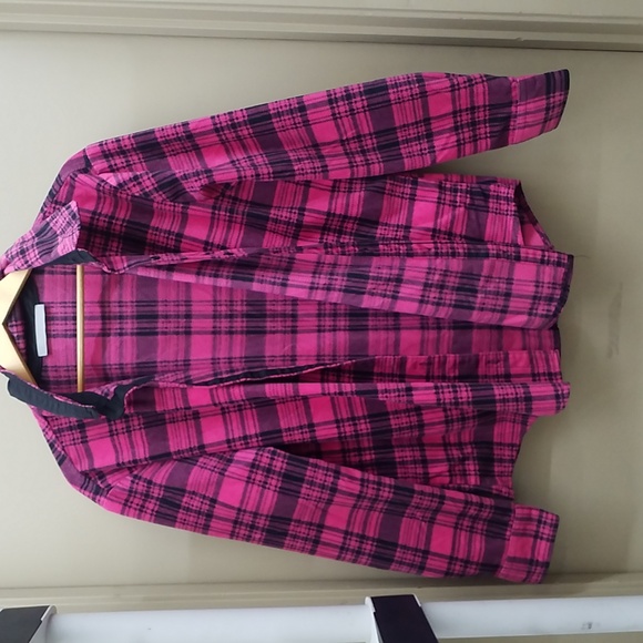 Lee riders pink and black button down. XXL B14 - Picture 1 of 2
